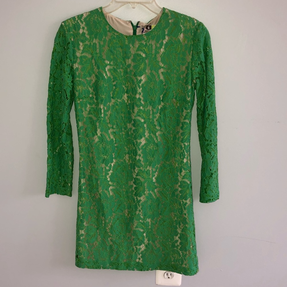 It’s a fancy green dress